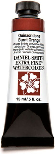 DANIEL SMITH WATERCOLOR 15ML QUINACRIDONE BURNT ORANGE