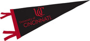 University of Cincinnati 6 x 15 inch Pennant