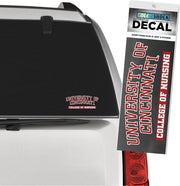 University of Cincinnati Nursing Decal