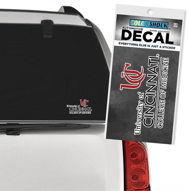 University of Cincinnati College of Medicine Decal
