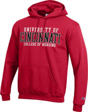 University of Cincinnati College of Nursing Hooded Sweatshirt