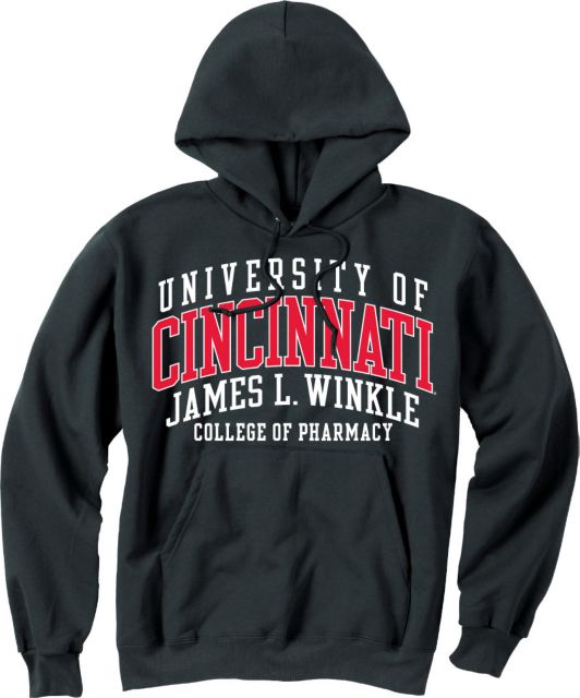 University of Cincinnati James L. Winkle College of Pharmacy Hooded Sweatshirt
