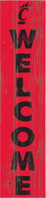 University of Cincinnati 10.5''x 47'' Porch Leaner - ONLINE ONLY