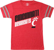 University of Cincinnati Youth Boy's Bearcats Backfield Short Sleeve T-Shirt