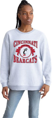 University of Cincinnati Bearcats Women's Warmup Crewneck Sweatshirt