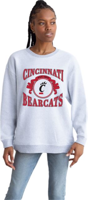 University of Cincinnati Bearcats Women's Warmup Crewneck Sweatshirt