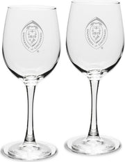 Set of 2 White Wine Glass - 12 oz- ONLINE ONLY