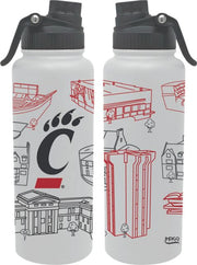 University of Cincinnati 34 oz. Bottle