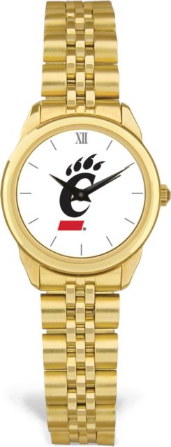 CSI Women's Gold Rolled Link Watch  (Gift Box) With Colored Medallion - ONLINE ONLY