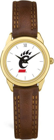 CSI Withomens Browithn Leather Withatch With Colored Medallion - ONLINE ONLY