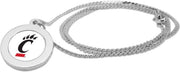 CSI Silver Pendant Necklace With Colored Medallian - ONLINE ONLY