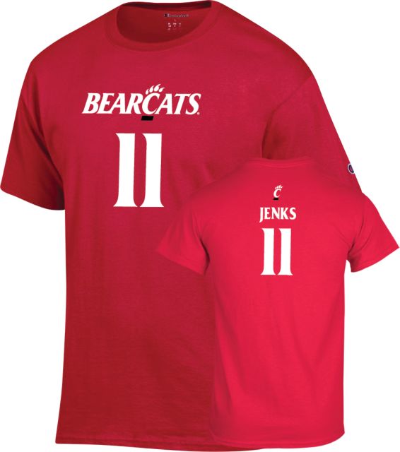 University of Cincinnati Women's Basketball T-Shirt Taziah Jenks - 11 - ONLINE ONLY