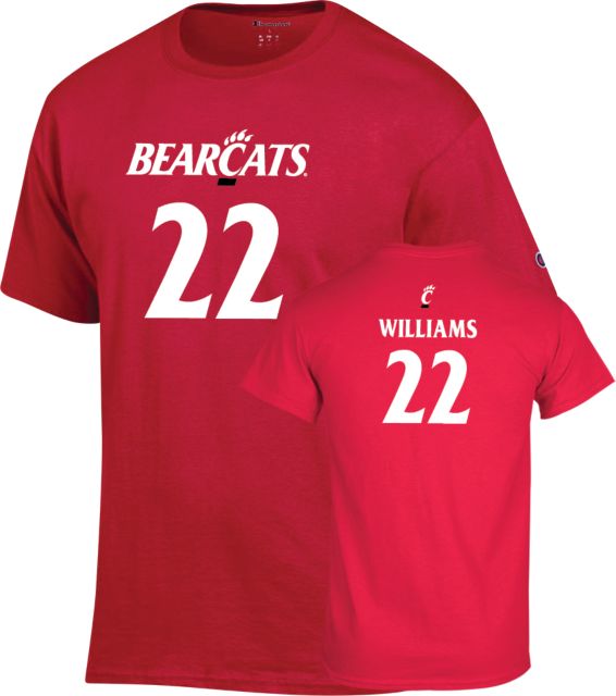 University of Cincinnati Women's Basketball T-Shirt Malea Williams - 22 - ONLINE ONLY