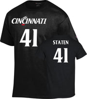 University of Cincinnati Football T-Shirt Quinn Staten - 41