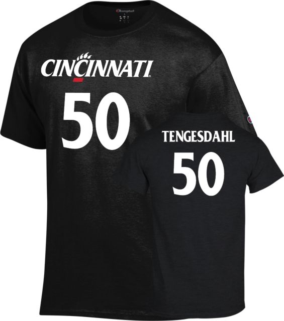 University of Cincinnati Football T-Shirt Evan Tengesdahl - 50