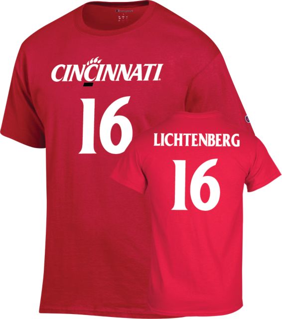 Cincinnati Football T Shirt Lichtenberg - 16 - ONLINE ONLY