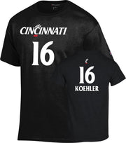 Cincinnati Women's Lacrosse T-Shirt Kennedy Koehler - 16 - ONLINE ONLY