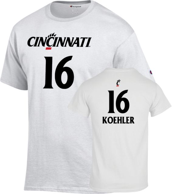 Cincinnati Women's Lacrosse T-Shirt Kennedy Koehler - 16 - ONLINE ONLY