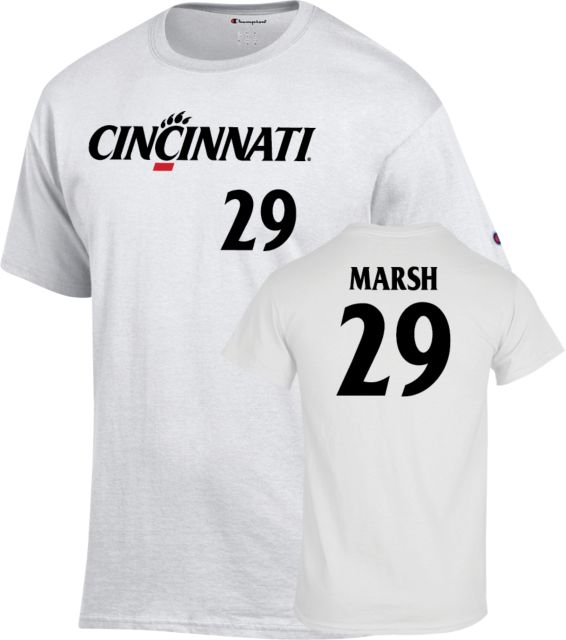 Cincinnati Baseball T-Shirt Carson Marsh - 29 - ONLINE ONLY