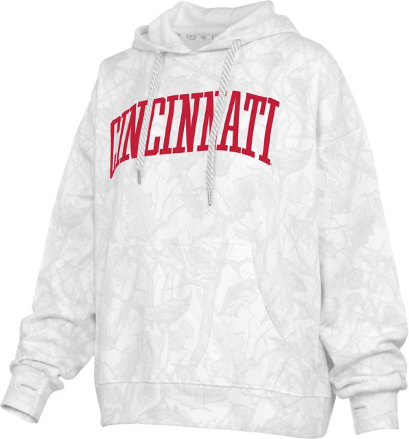 University of Cincinnati Women's Camo Hooded Sweatshirt