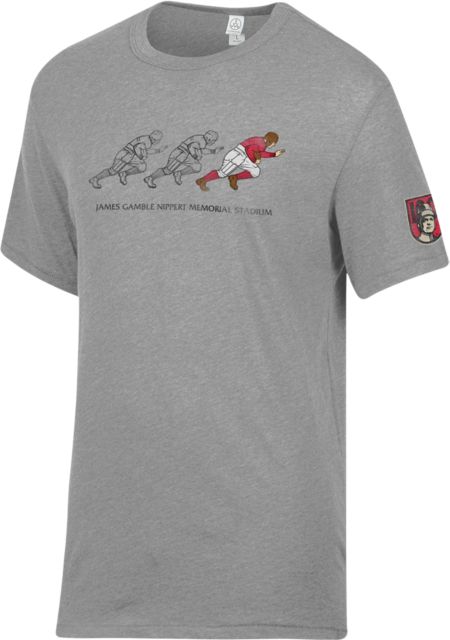 University of Cincinnati Nippert Stadium 100 Years Short Sleeve T-Shirt