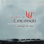 University of Cincinnati School of Law Cling Decal