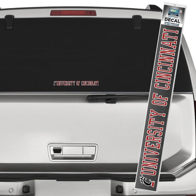 University of Cincinnati Strip Decal