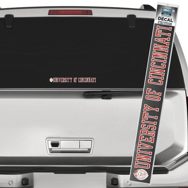 University of Cincinnati Strip Decal