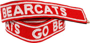 University of Cincinnati Bearcats Beaded Bag Strap