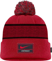 University of Cincinnati Nike Peak Pom Beanie