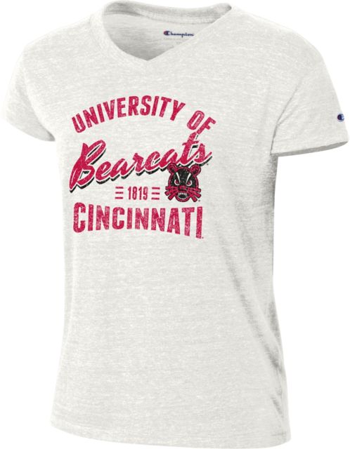 University of Cincinnati Women's V-Neck Short Sleeve T-Shirt