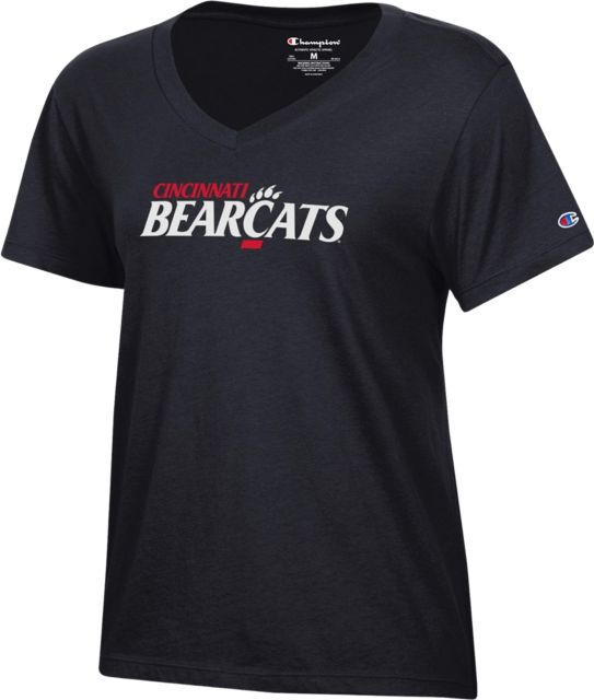University of Cincinnati Women's V-Neck Short Sleeve T-Shirt