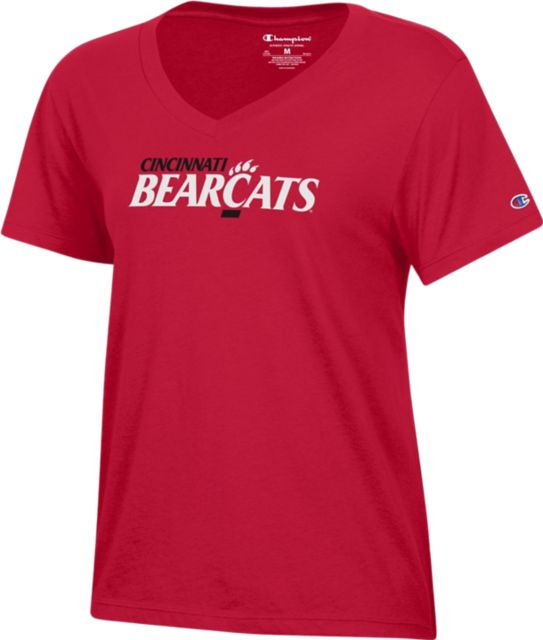 University of Cincinnati Women's V-Neck Short Sleeve T-Shirt