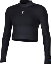 University of Cincinnati Women's Cropped Long Sleeve T-Shirt