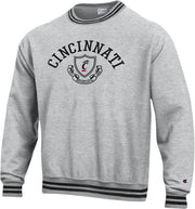 University of Cincinnati Reverse Weave Crewneck Sweatshirt