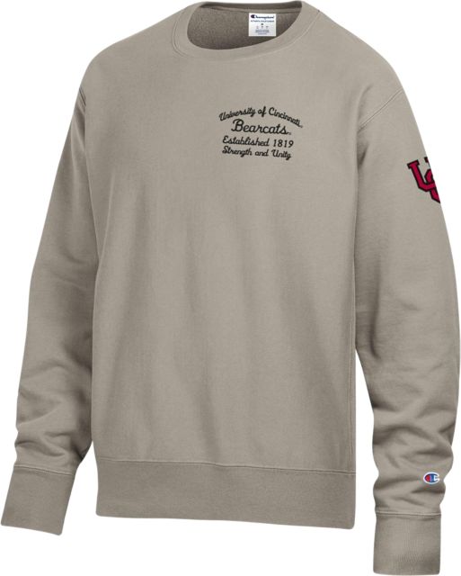 University of Cincinnati Reverse Weave Hooded Sweatshirt