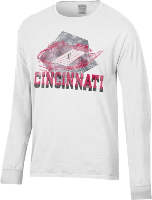 University of Cincinnati Bearcats Stadium Long Sleeve T-Shirt