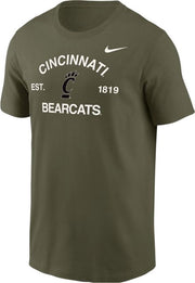 University of Cincinnati Military Short Sleeve T-Shirt