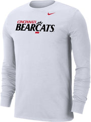 University of Cincinnati Dri-Fit Cotton Long Sleeve T-Shirt
