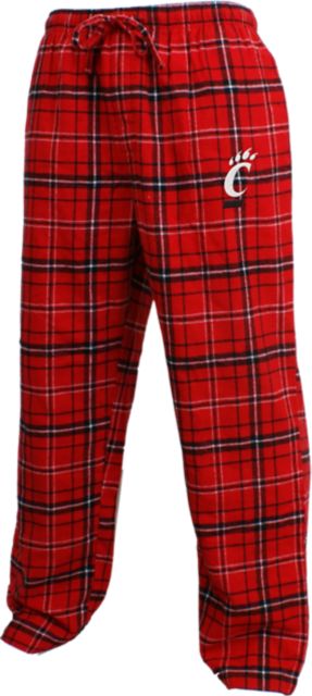 University of Cincinnati Plaid Pants