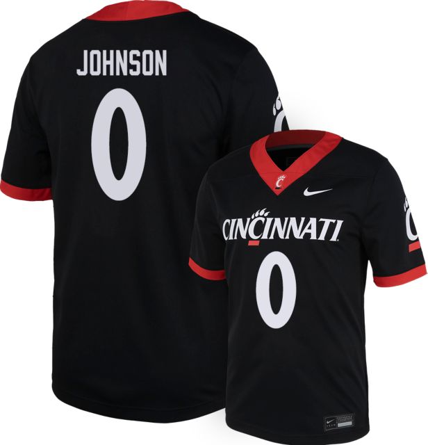 Cincinnati Football Nike Replica Jersey #0 T JOHNSON