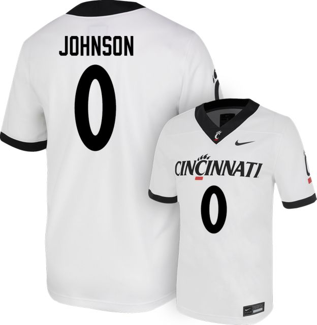 Cincinnati Football Nike Replica Jersey #0 T JOHNSON