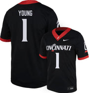 Cincinnati Football Nike Replica Jersey #1 J YOUNG