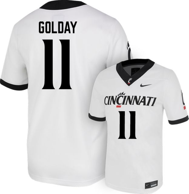Cincinnati Football Nike Replica Jersey #11 J GOLDAY