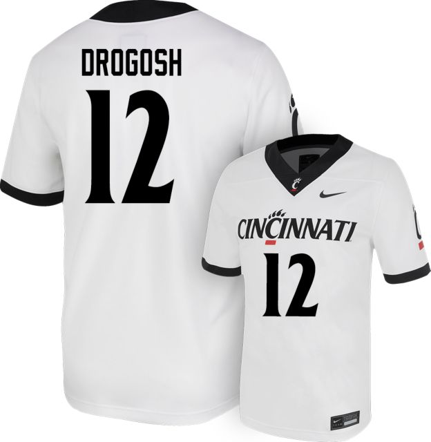 Cincinnati Football Nike Replica Jersey #12 B DROGOSH
