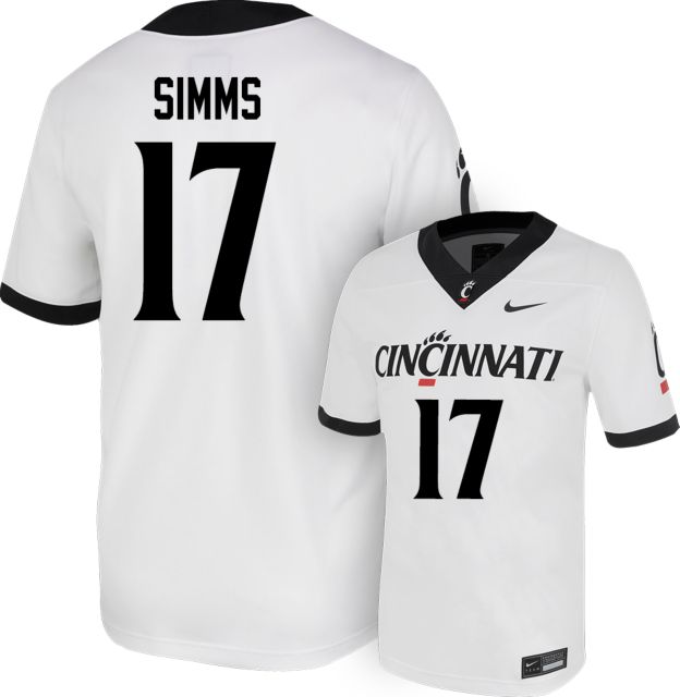 Cincinnati Football Nike Replica Jersey #17 B SIMMS