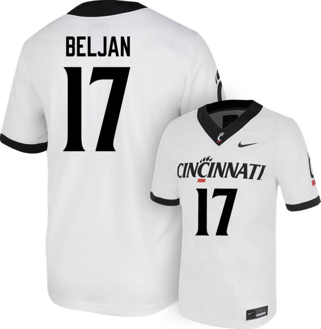 Cincinnati Football Nike Replica Jersey #17 J BELJAN