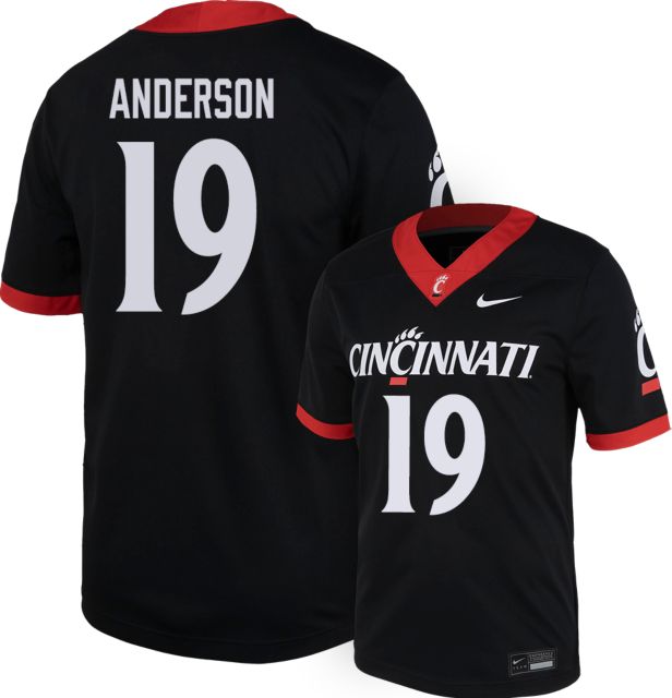 Cincinnati Football Nike Replica Jersey #19 D ANDERSON