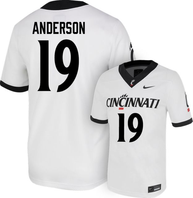 Cincinnati Football Nike Replica Jersey #19 D ANDERSON