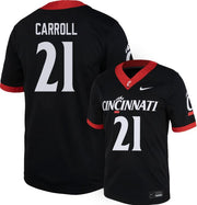 Cincinnati Football Nike Replica Jersey #21 K CARROLL